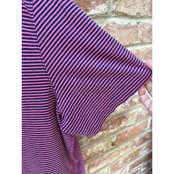 UNTUCKit Polo Shirt Mens XXL 2XL Multicolor Striped Short Sleeve Adult Preppy - Picture 3 of 7